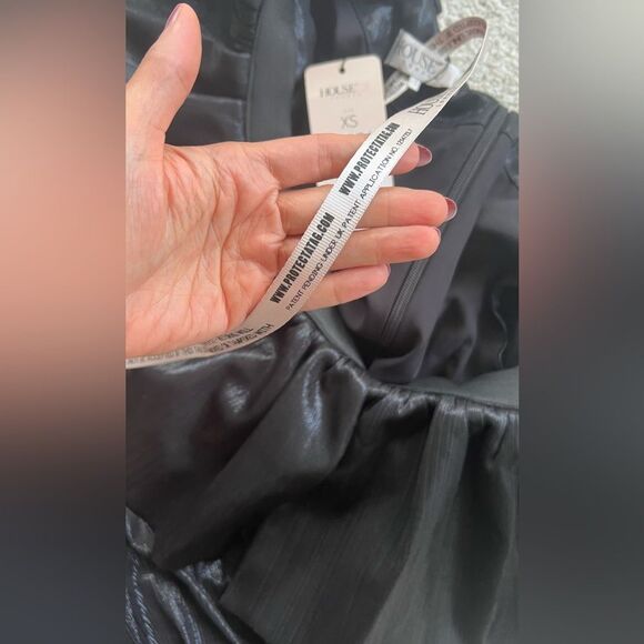 House of CB “Diana” Black Exaggerated Frill XS Dress - Picture 7 of 16